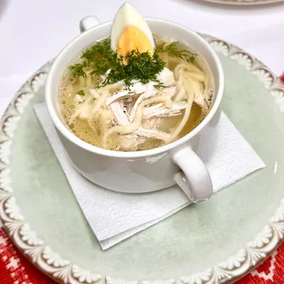 Тукмас с яйцом